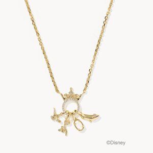 Disney Kendra Scott Princess Charm Pendant Necklace NWT